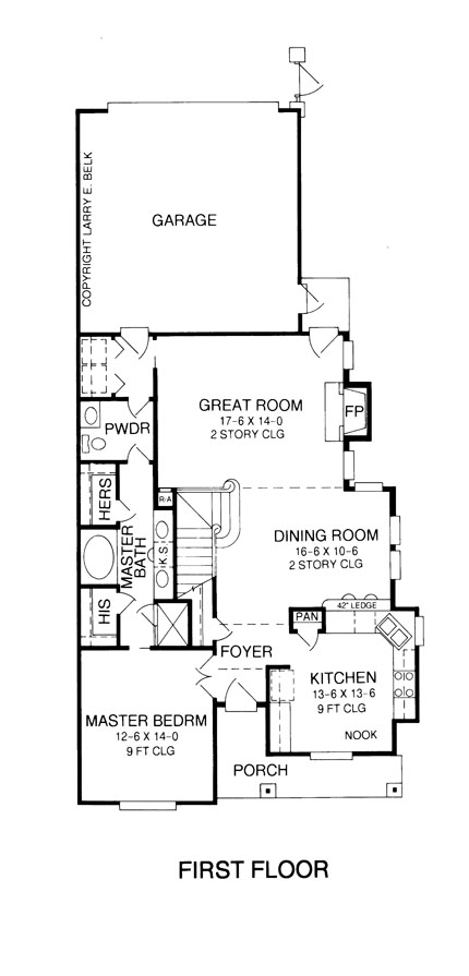 First Floorplan